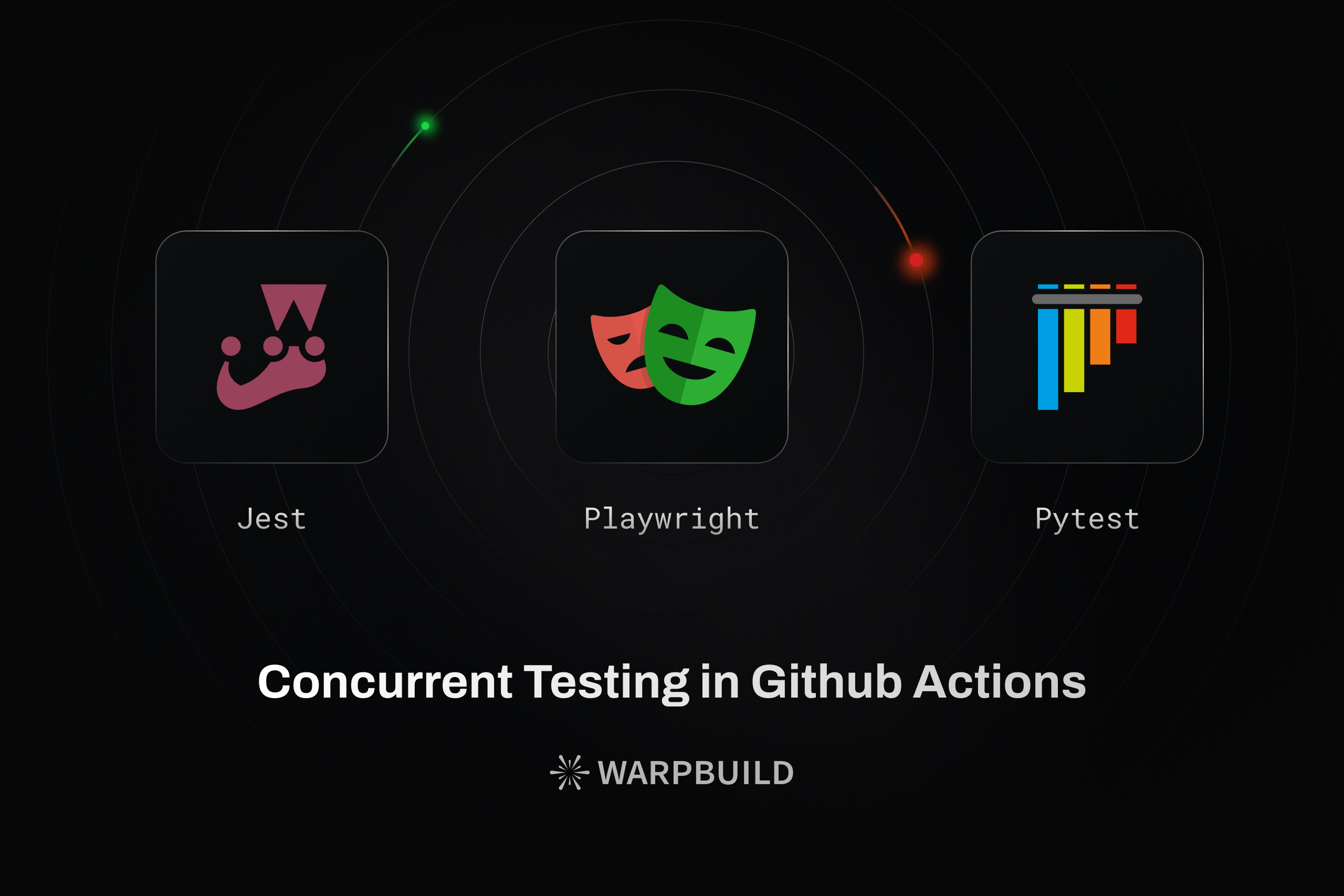 Concurrent tests in GitHub Actions