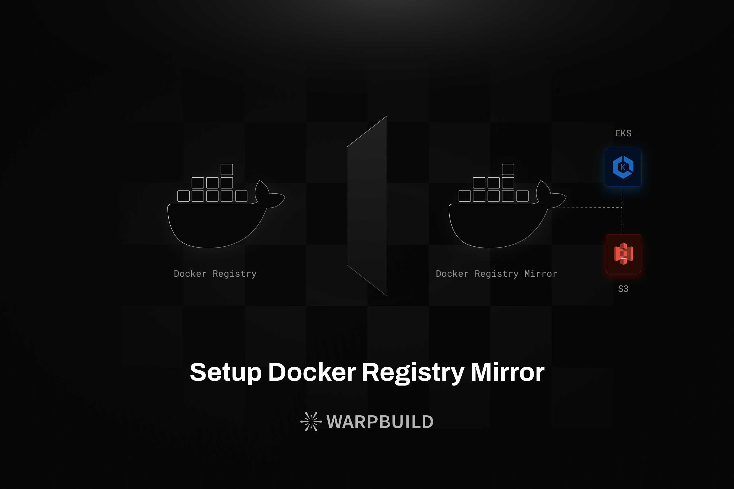 Docker registry mirror setup