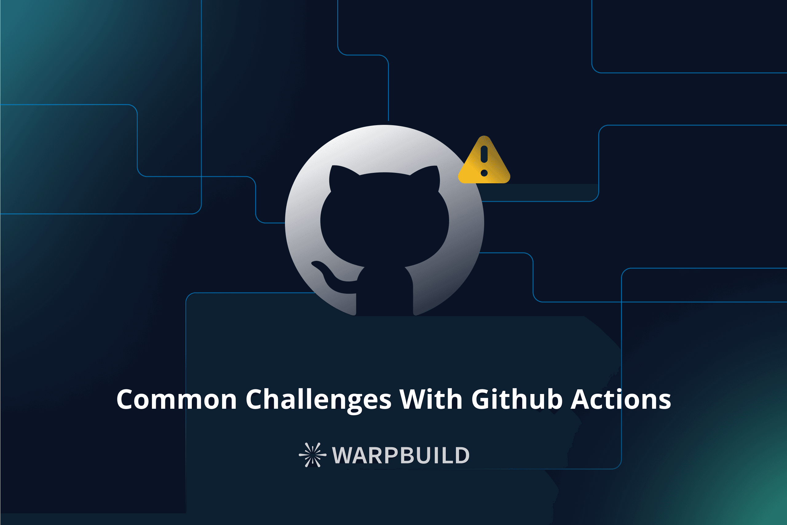 Common challenges with GitHub Actions cover