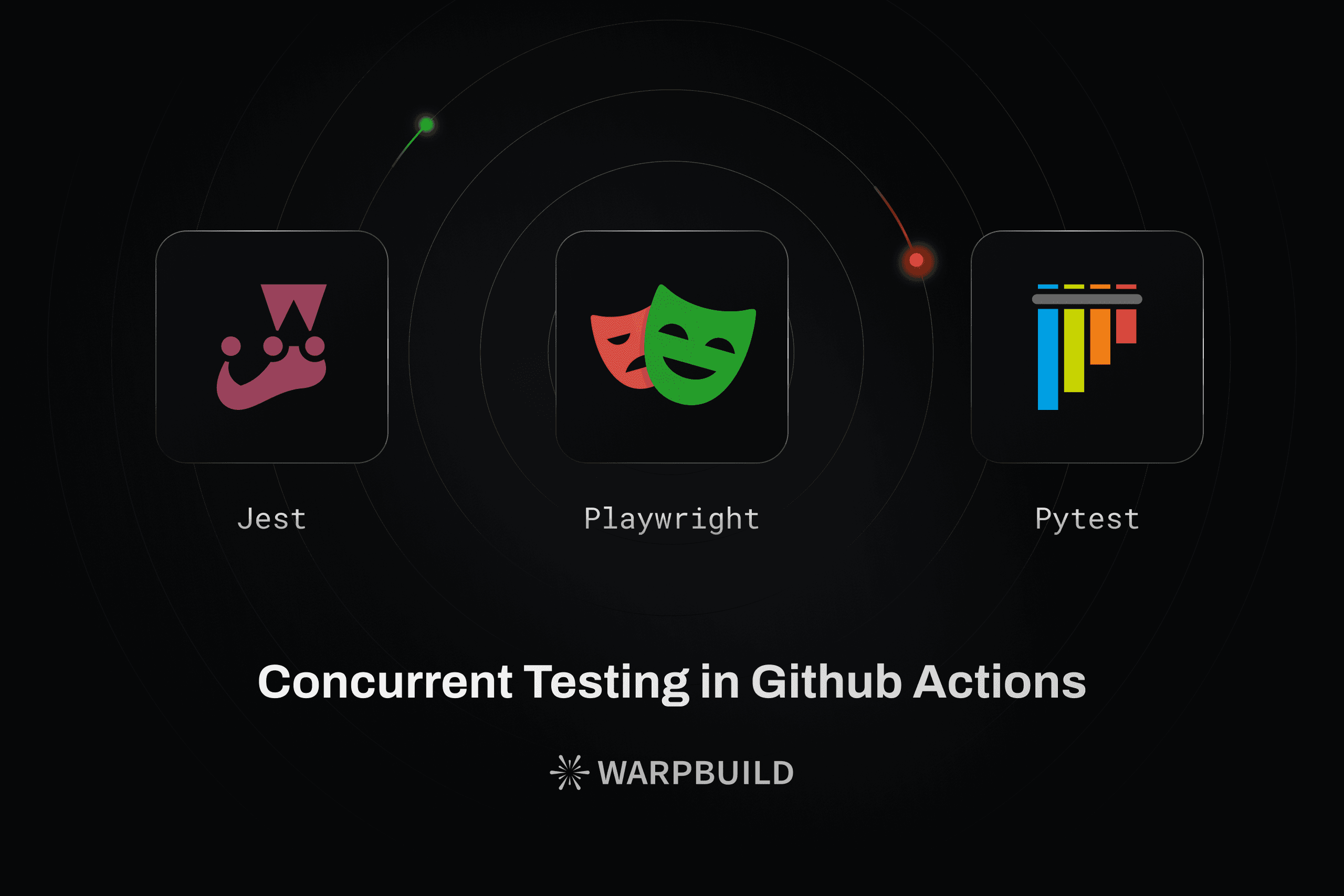 Concurrent tests in GitHub Actions cover